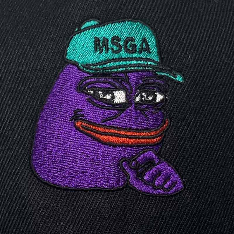 Purpe Pepe Hat