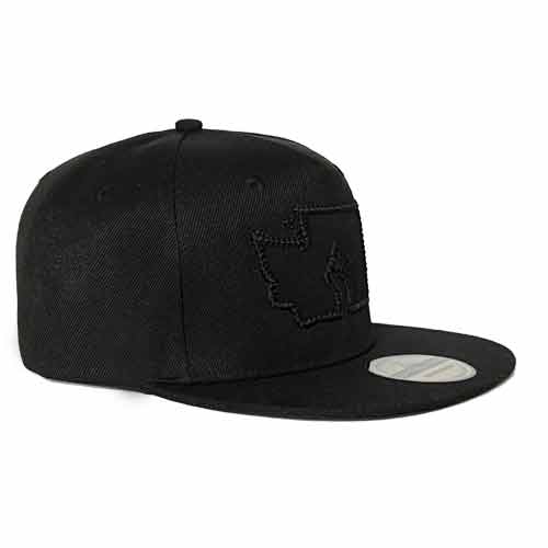 BLM 3D Braided Black Hat