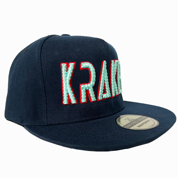 Seattle Kraken 3D Braided Snapback Hat