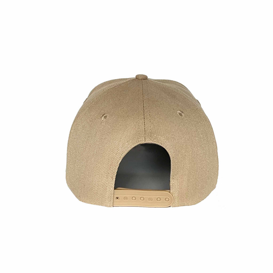 Mariners Home Plate Snapback Khaki