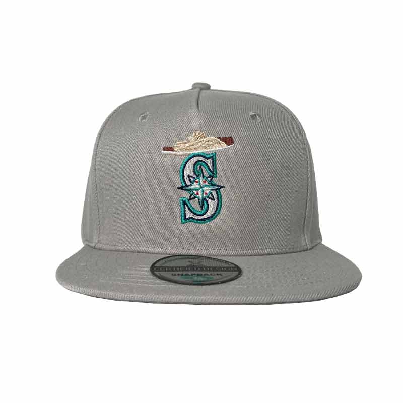 Mariners Hall of Fame Hat Grey